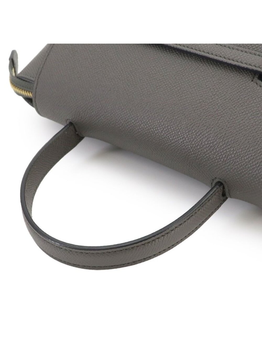 ★SOLD★ Celine Belt Bag Nano 2-Way Leather Gray - Picture 6 of 10